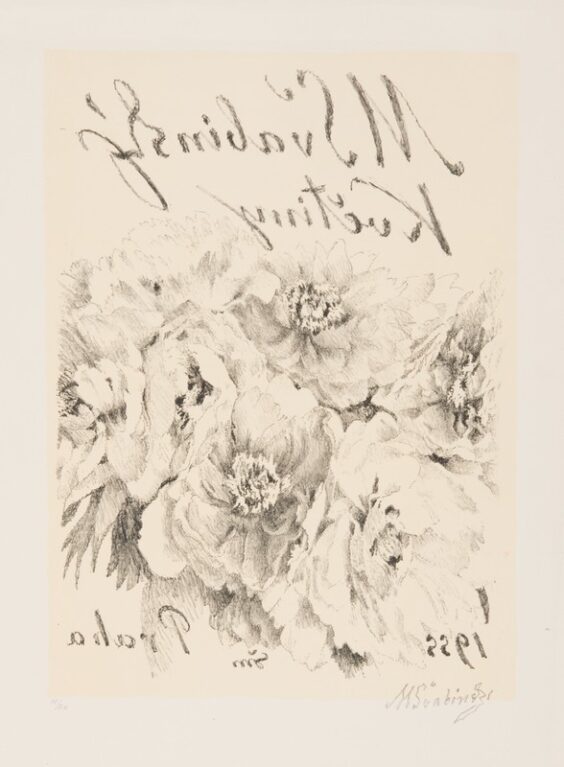 Obálka pro cyklus květiny