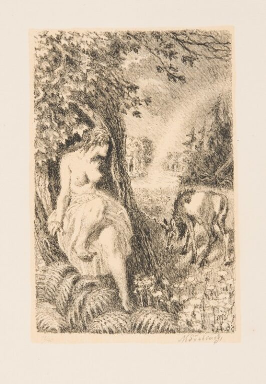 Dryáda s jednorožcem I.