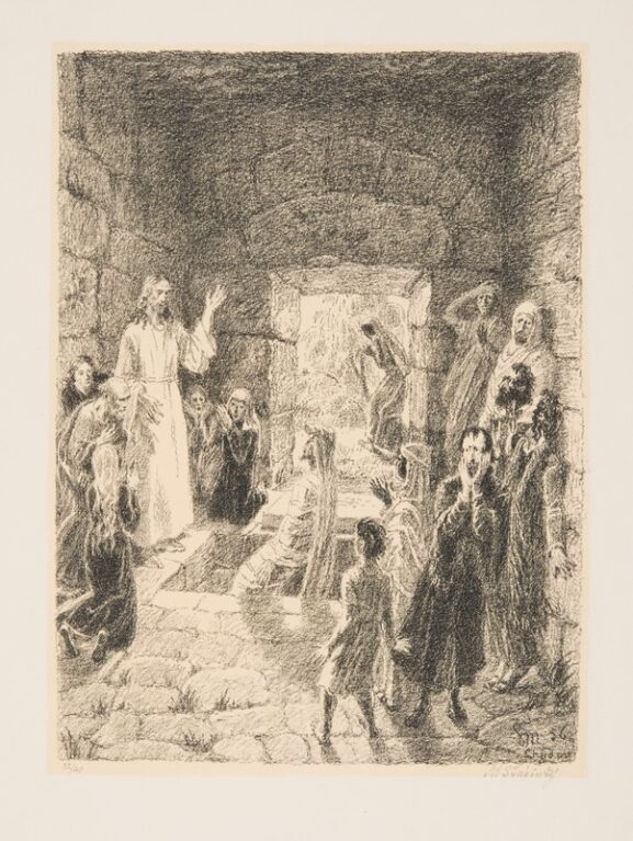 Vzkříšení Lazara (velké)