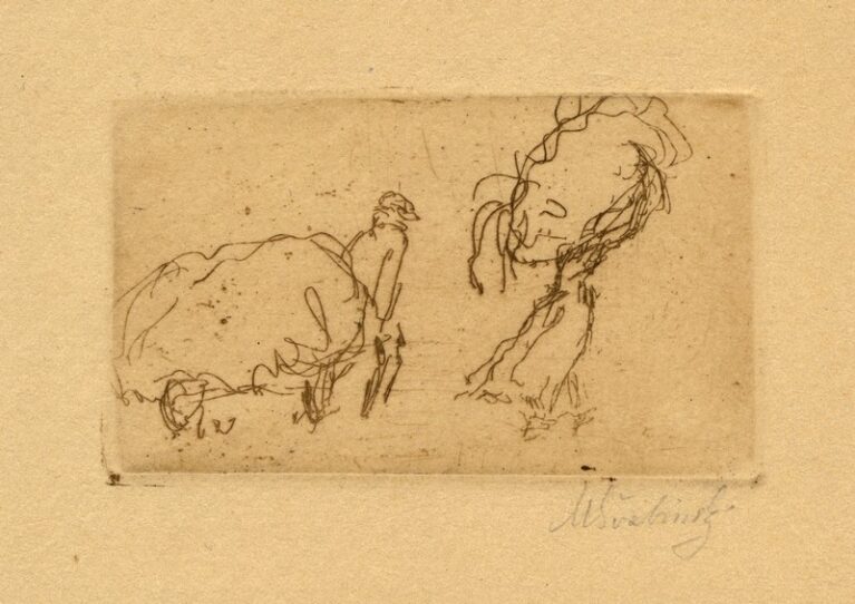 Muž a žena se senem