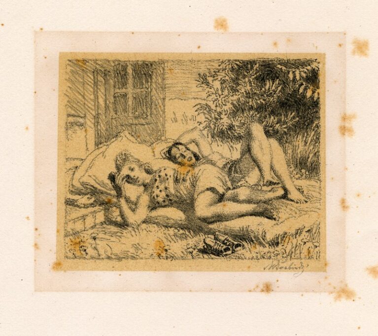 Opalující se děvčata