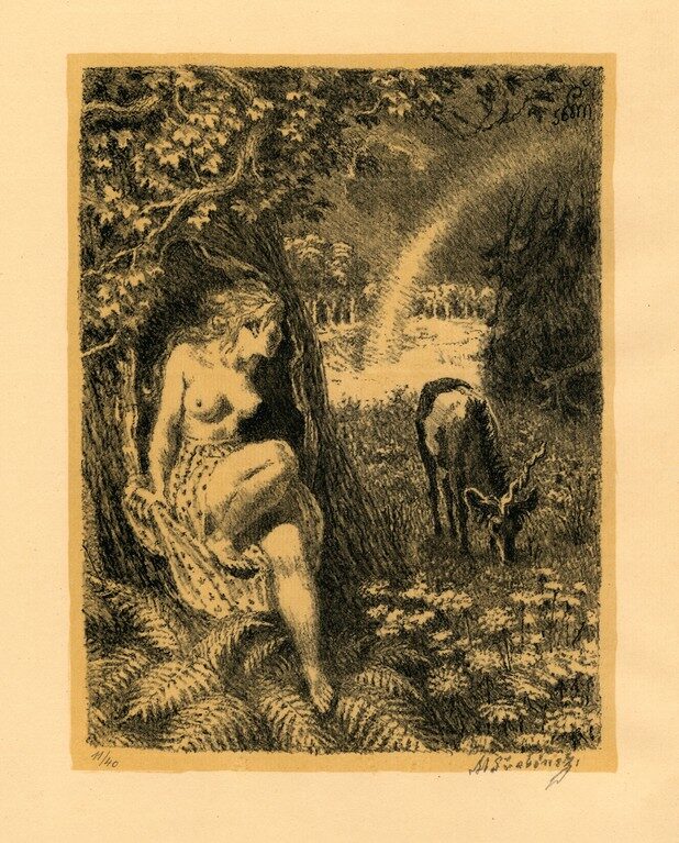 Dryáda s jednorožcem II.