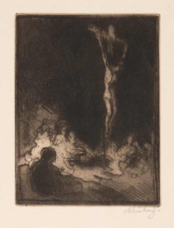 Před snímáním z kříže (studie)