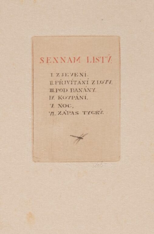 V pralese (seznam listů)