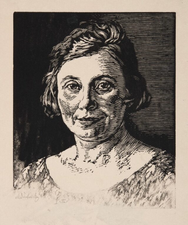 Podobizna dámy (Anna Vejrychová) (I. stav)