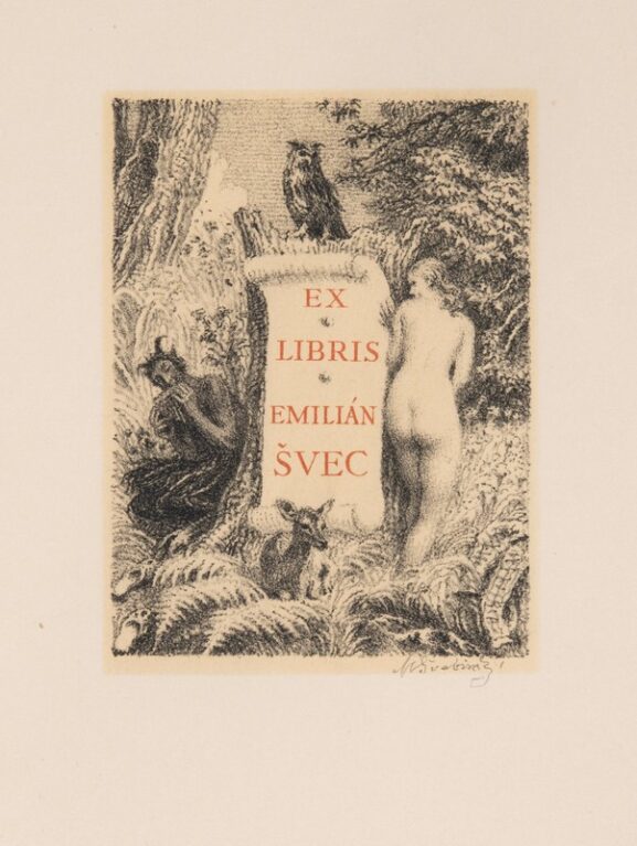 Ex libris Emilián Švec