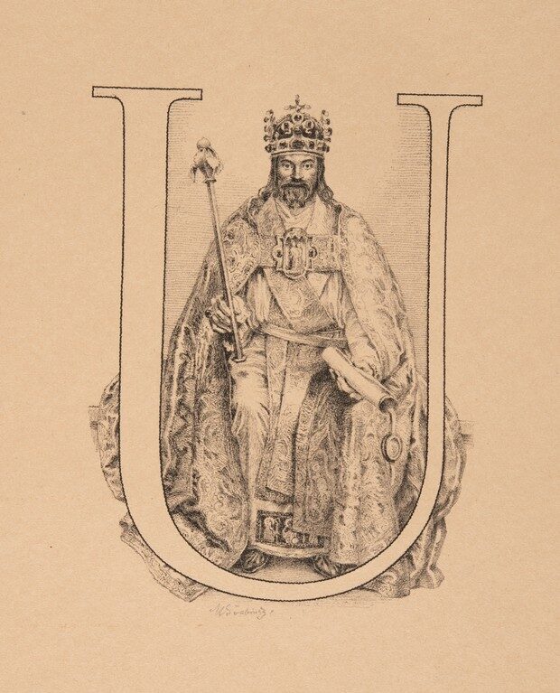 Diplom k 600. jubileu založení Karlovy univerzity