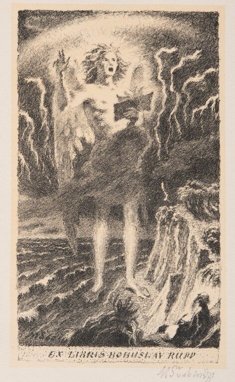 Ex libris Bohuslav Rupp