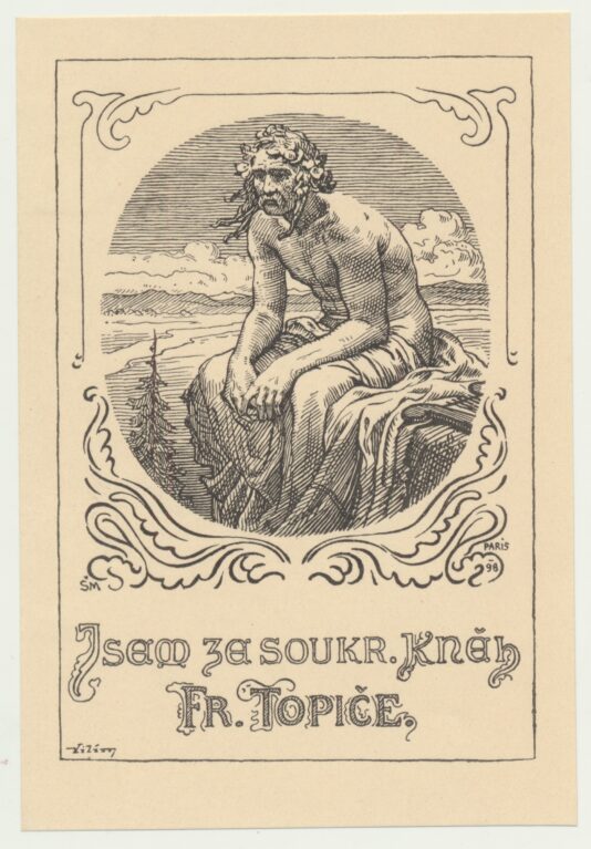 Ex Libris Františka Topiče