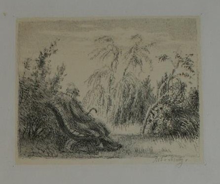 Autor na lavičce v Chodově